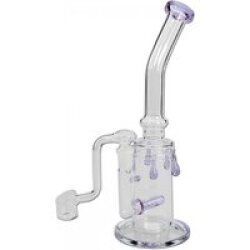 Ölbong mit Banger und Inline Slit Diffusor violett