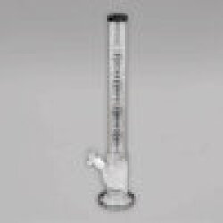 Black Leaf Skyscraper Perkolator-Bong, grau, 57 cm, 18,8er/14,5er Inside Cut