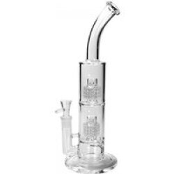 Blaze Glass Glasbong mit 2x Trommelperkolator