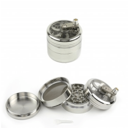 Aluminium Grinder mit Korbel