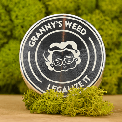 Granny's Premium Aluminium Grinder | ∅ 55mm - silber