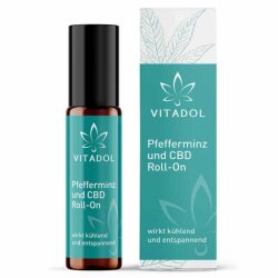 Vitadol Pfefferminz & CBD Kopf Roll-On – 10 ml