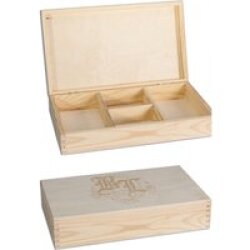 Black Leaf Stonerbox (leer) aus Holz