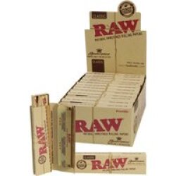 'RAW' 'Masterpiece' Papers KS Slim+Tips vorgerollt