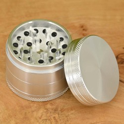 Black Leaf Aluminium Grinder konkav - ⌀50mm