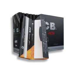 OCB Black Premium King Size Slim Papers + Tips