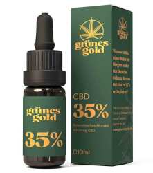 CBD Öl 35% PLUS - Grünes Gold