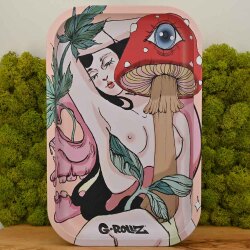 G-Rollz "Mushroom Lover" Rolling Tray - Medium