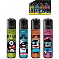 CLIPPER Feuerzeug MUSIC MONSTERZ