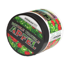 CBD Shisha Tabak / Tabak Frei - Double Trouble Apfel