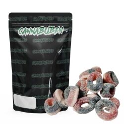 CBD Edibles / Gummies - Black Currant Rings