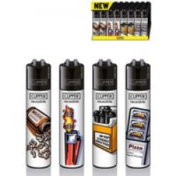 CLIPPER Feuerzeug ABSTRAKT