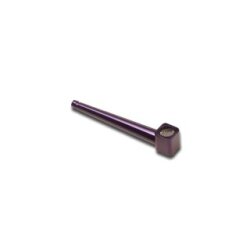 bong-discount Handpfeife, Pur-Pfeife, Metall-Pfeife zerlegbar | 103 mm | Aluminium, violett