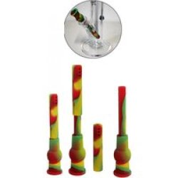 Loch Diffusor Chillum aus Silikon rasta