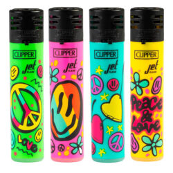 Clipper Jet Flame Lighters Hippie World