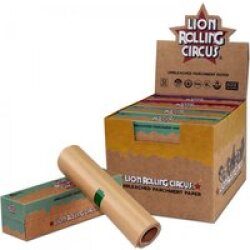 Lion Rolling Circus Pergamentpapier ungebl. 15cm