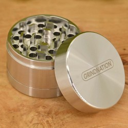 Grindnation Edelstahl Grinder ⌀50mm - 4 teilig