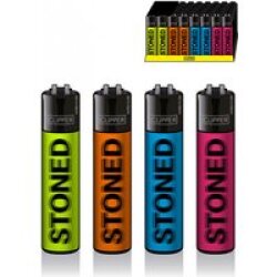 CLIPPER Feuerzeug STONED BLURRY FLUO