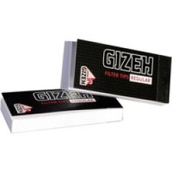 Gizeh Black Filter Tips Regular