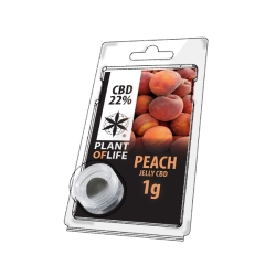 Peach (Pfirsich) 22% CBD Jelly 1 g - Plant of Life