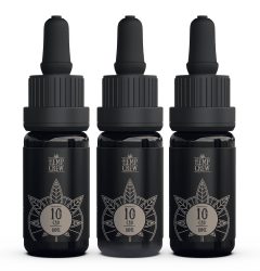 10% CBD Öl Hanf Natur - 2+1 gratis