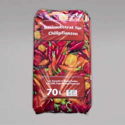 Floragard Basissubstrat für Chilipflanzen, 70L