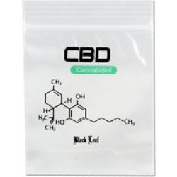 Black Leaf CBD Zip-Beutel 50µ stark