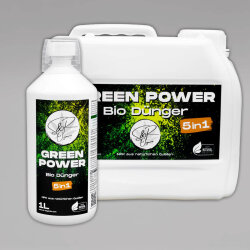 S&R Organics Green Power 5in1 Bio Dünger, 1L oder 3L