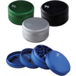 Black Leaf Alu Grinder 4-tlg. matt