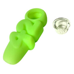 Silicone Pipe Green 420 10cm