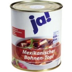 Versteckdose groß 800g, Bohnentopf