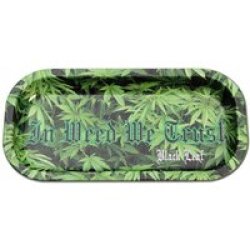 Black Leaf In Weed We Trust Camo Mixing Tray