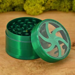 Spiralstar Grinder (4 teilig) ⌀50mm - Grün