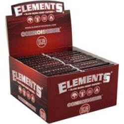 ELEMENTS CONNOISSEUR Hanf-Papers KS Slim Tips