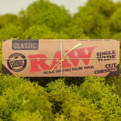 RAW Single Wide Cut Corners Papers