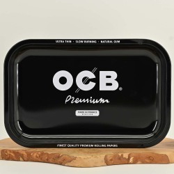 OCB Black - Medium Rolling Tray