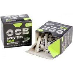 OCB Activ Tips Slim Aktivkohlefilter Joint