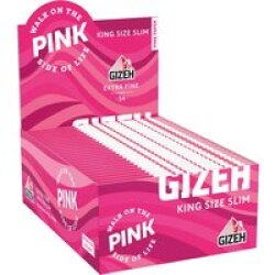 GIZEH PINK King Size Slim