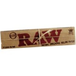 RAW Longpapers King Size Slim ungebleicht