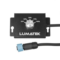 3-PIN MANUAL DIMMER BOX - LUMATEK