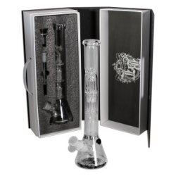 Black Leaf Icebong Multilevel - 2x Perkolator, NS 19/14, 35,5cm, Koffer