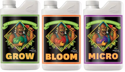 Advanced Nutrients pH Perfect Set mit Grow, Bloom und Micro, je 0,5L, 1L, 5L oder 10L