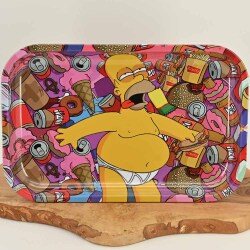 Homer Simpson - Medium Rolling Tray