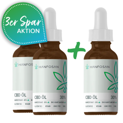 CBD Öl 30% · 10 ml (3er Sparpack)