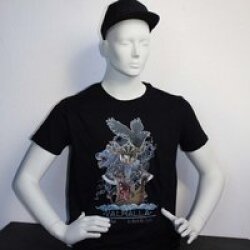 Black Leaf T-Shirt VALHALLA