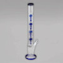 Black Leaf Skyscraper Perkolator-Bong, 57 cm, 18,8er/14,5er Inside Cut