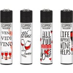 CLIPPER Feuerzeuge VINO