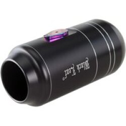 Black Leaf Aluminium Rauchfilter Pfeife schwarz