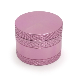 Grip Grinder 63 mm Pink – Hochwertiger Aluminium-Grinder