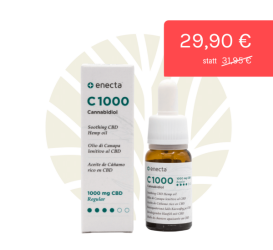 Medihemp Bio Hanf Natural Aromaöl 5% | 10 ml